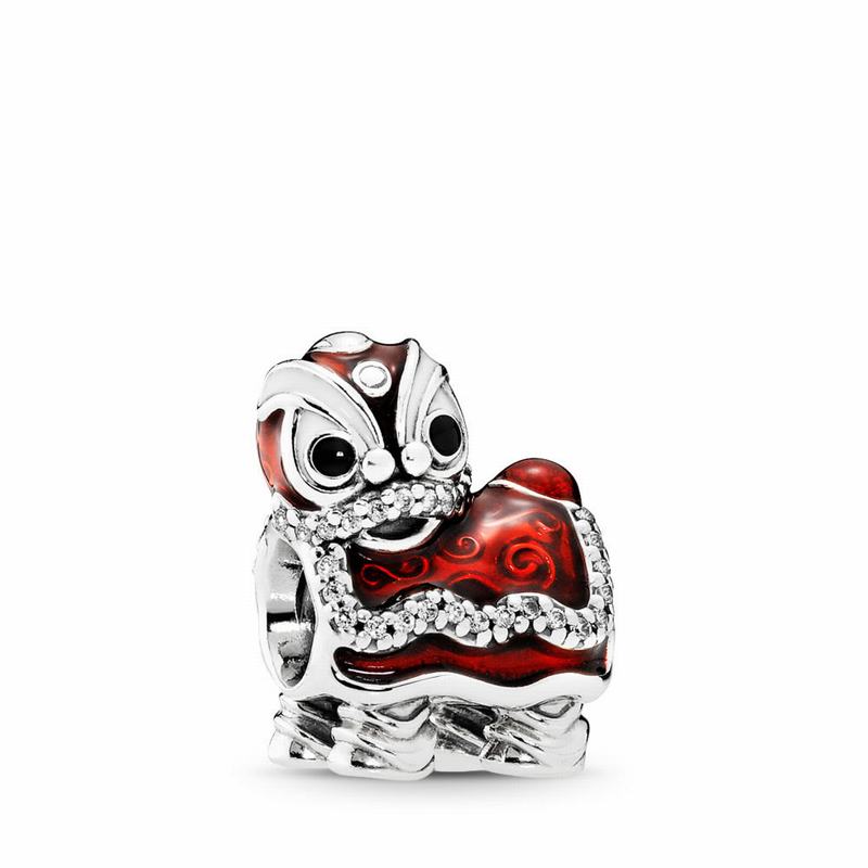 Pandora Chinese Lion Dance Charm Outlet NZ, Sterling Silver (381946-IGN)